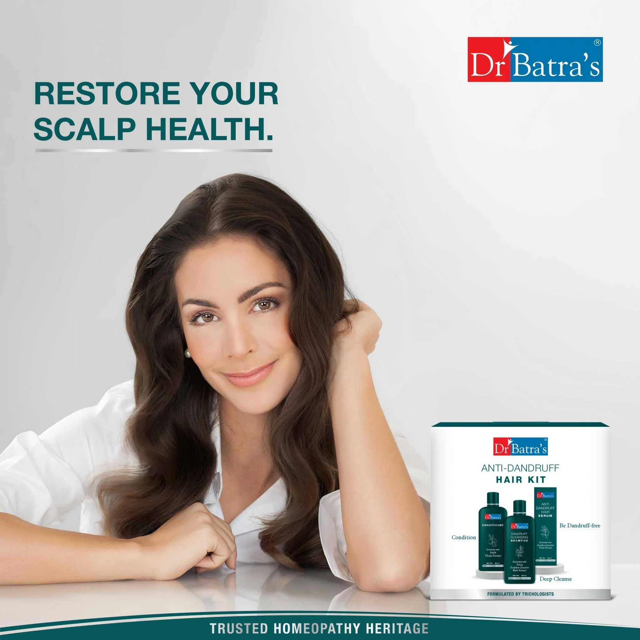 Anti Dandruff Hair Kit - Dr Batra's - Image 3