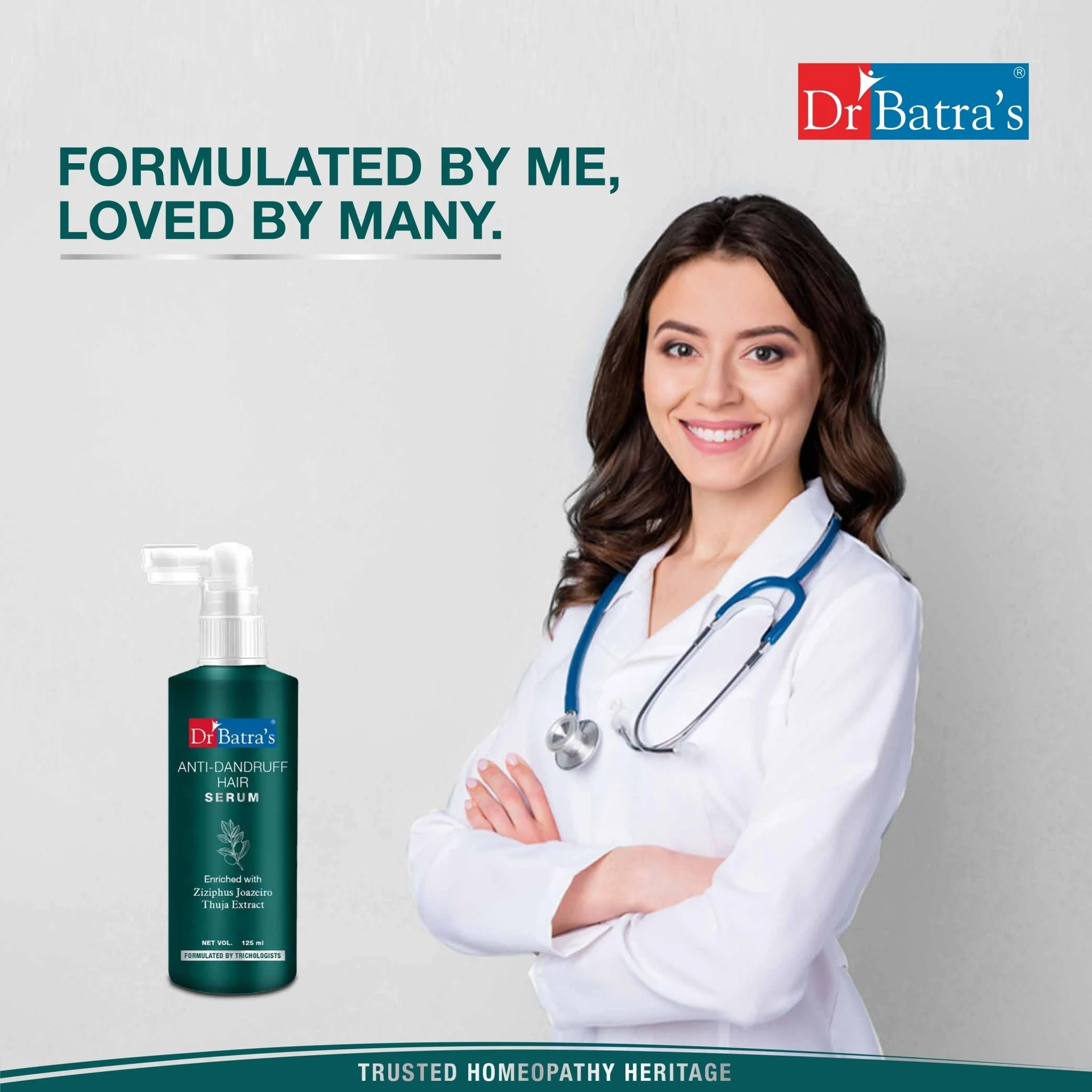 Dr Batra's Anti-Dandruff Hair Serum for Scalp Care | With Thuja Extract, Ziziphus Jaozeiro & Amla | Reduces Dandruff & Itchy Scalp | Natural Hair Serum for Men & Women | - Image 8
