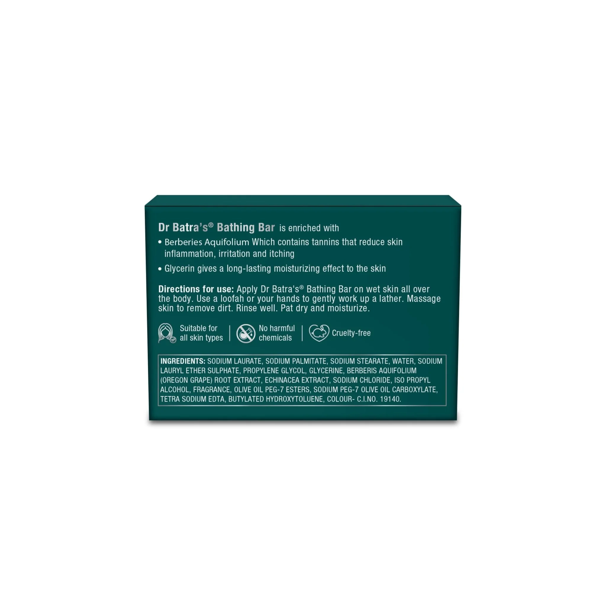 Bathing Bar - Soap 125g – Long-Lasting Moisture & Infection Protection with Berberis & Aquifolium | For Men & Women - Image 8