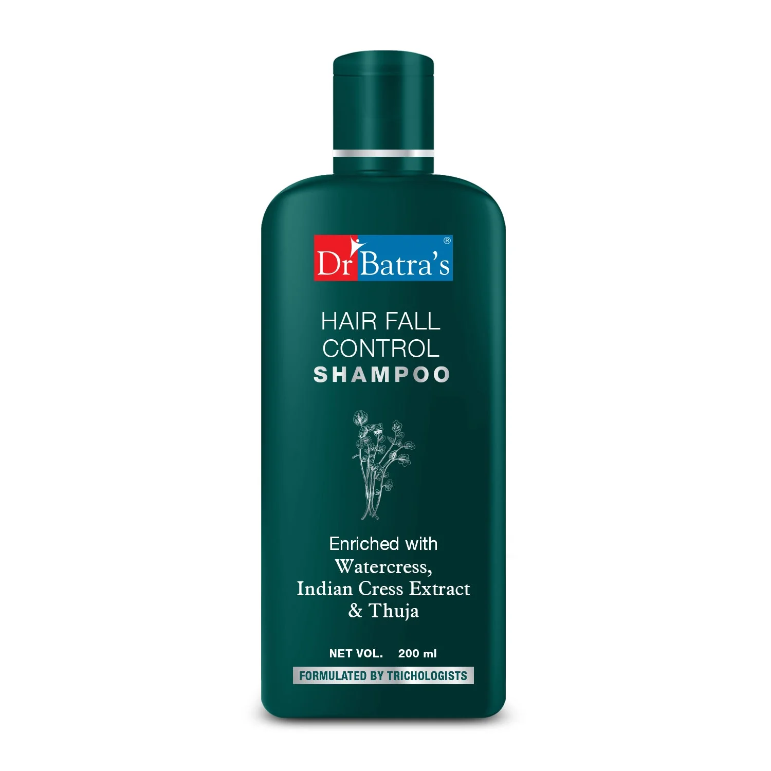 Dr Batra’s® Hair Fall Control Shampoo – Herbal Anti-Hair Fall Shampoo | Paraben, SLES & Silicone Free | Strengthens Hair, Reduces Hair Fall | Best Shampoo for Men & Women - Image 9