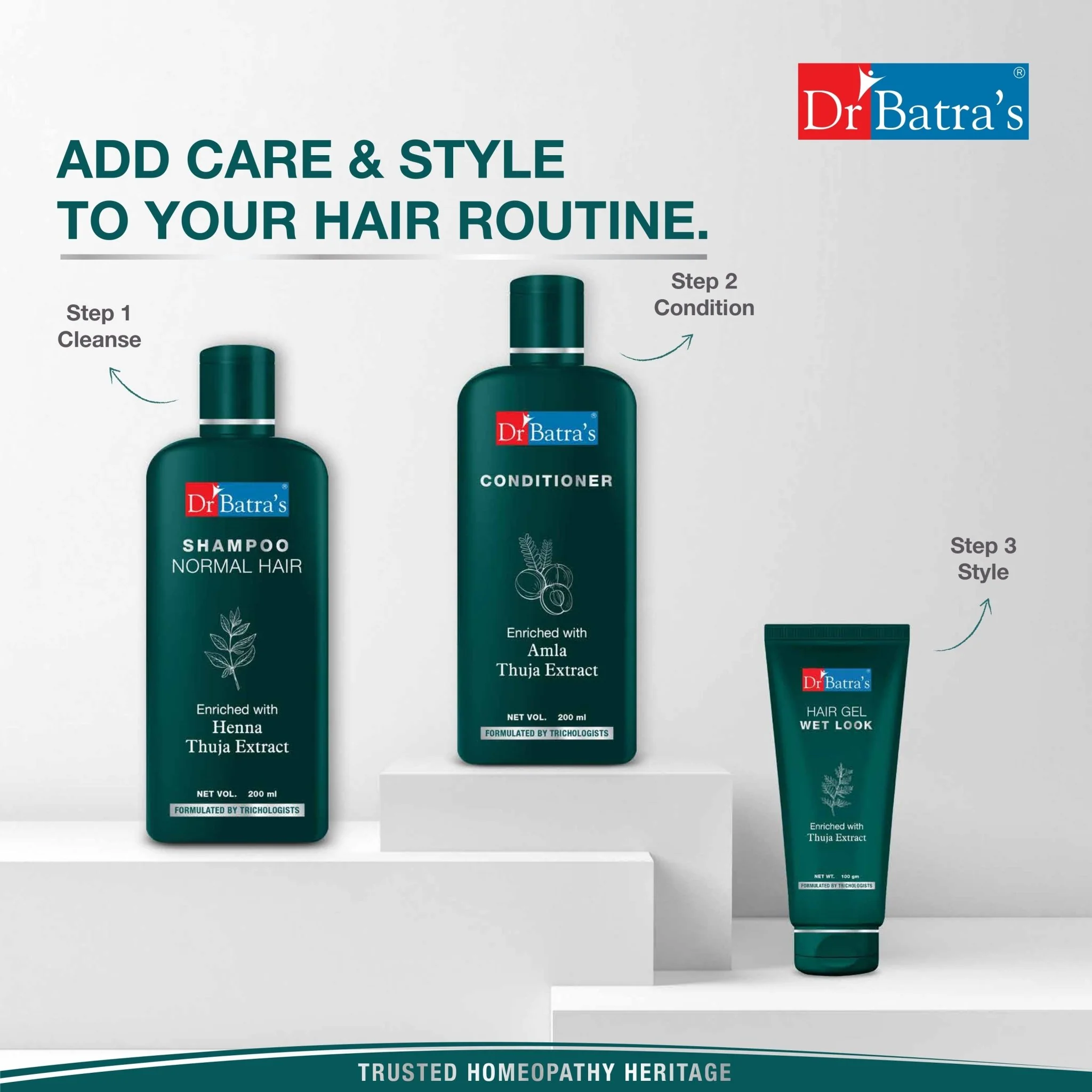 Hair Gel | Strong Hold, High Shine | For Short to Medium Hair - Image 8