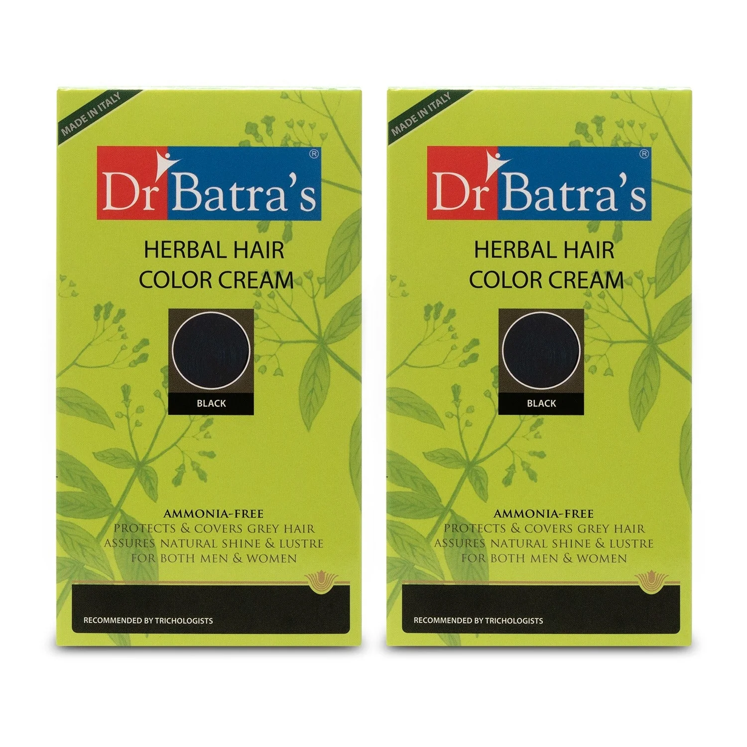 Herbal Black Hair Color Cream 130g – With Amla & Thuja | Ammonia-Free, Long-Lasting & Nourishing | For Men & Women - Image 11