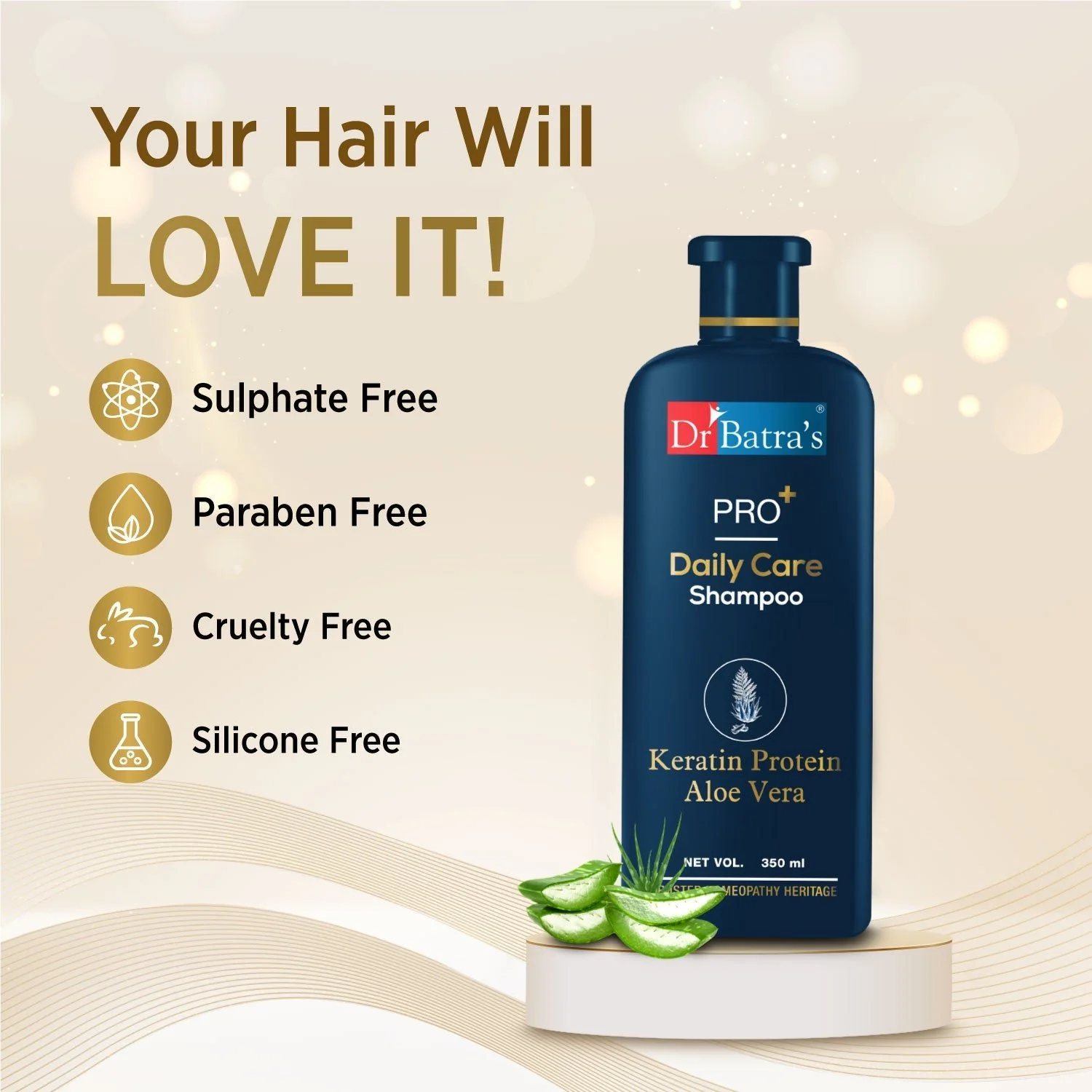 PRO+ Daily Care Shampoo with Conditioner- Sulphate, Paraben and Silicone Free - Image 4