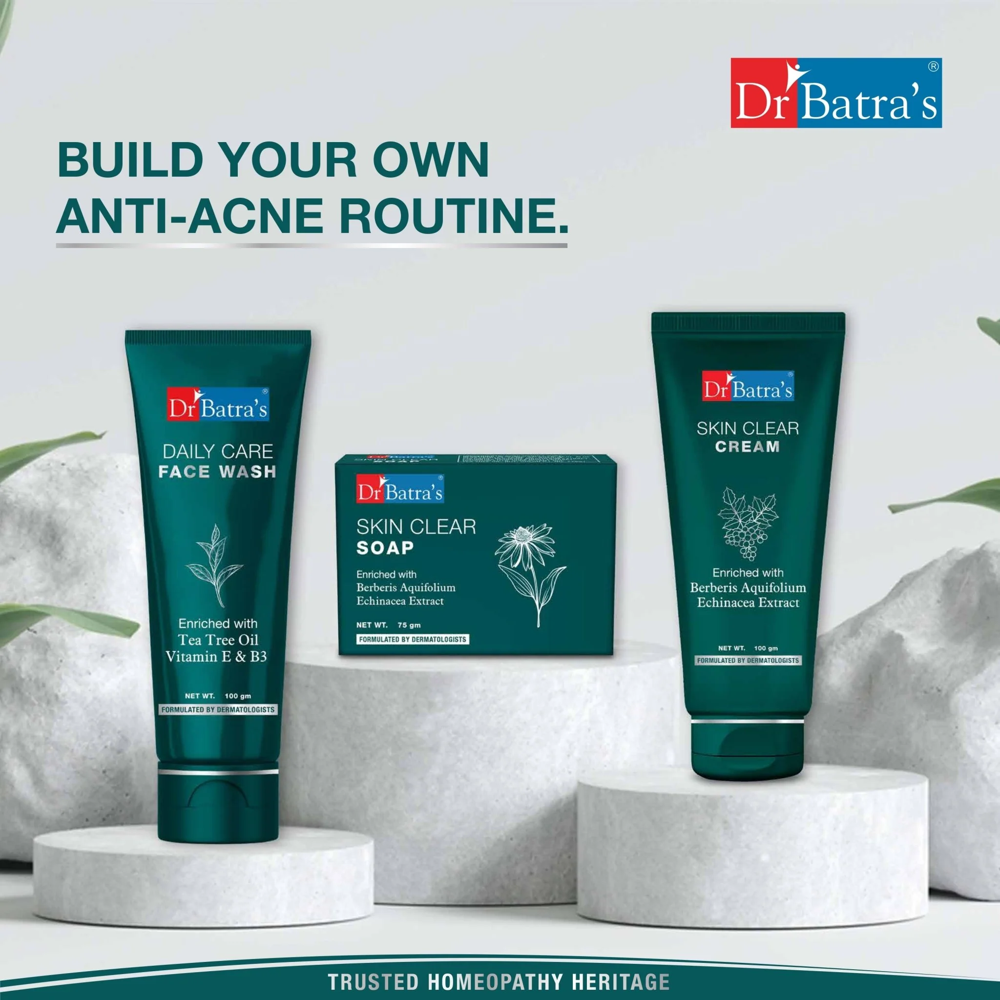 Dr Batra's Skin Clear Cream | Enriched with Berberies Aquifolium and Echinacea - 100 Gm - Image 9