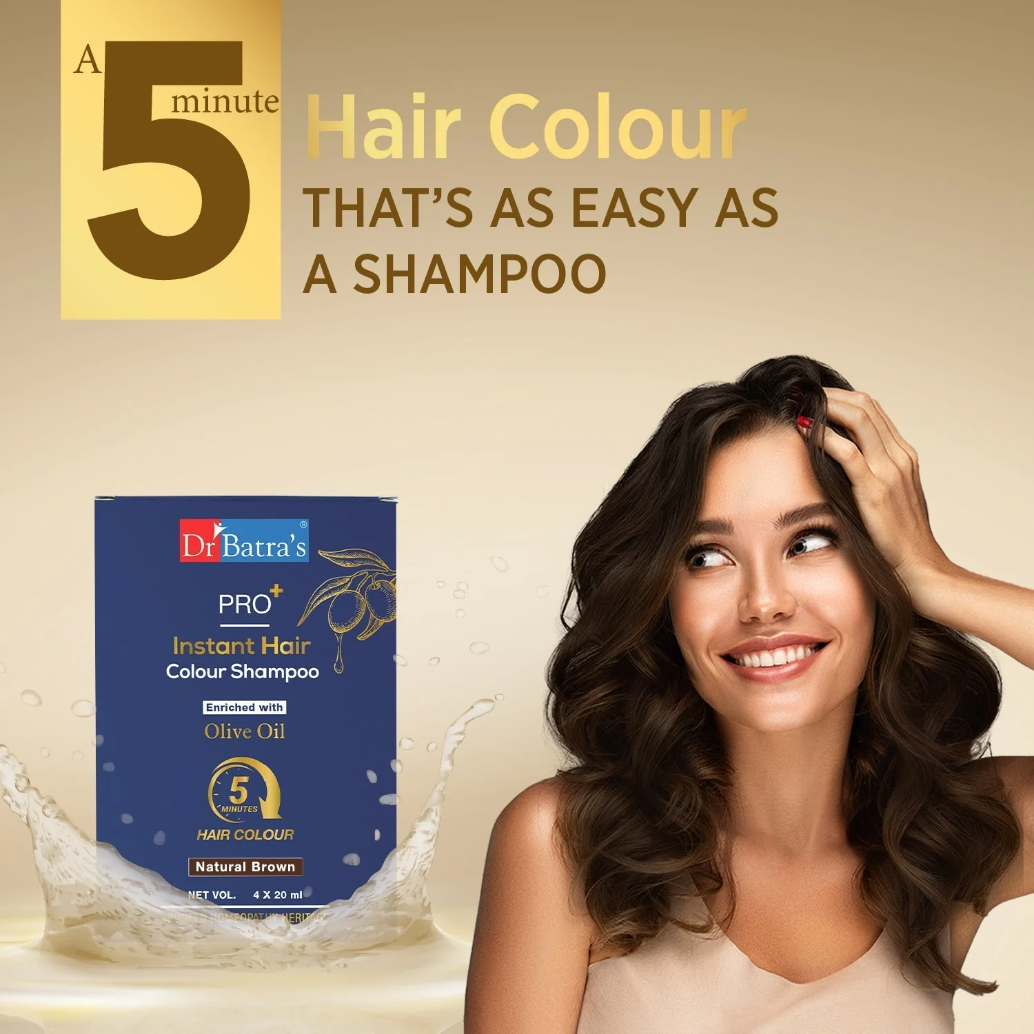 Pro+ Instant Hair Colour Shampoo - Image 3