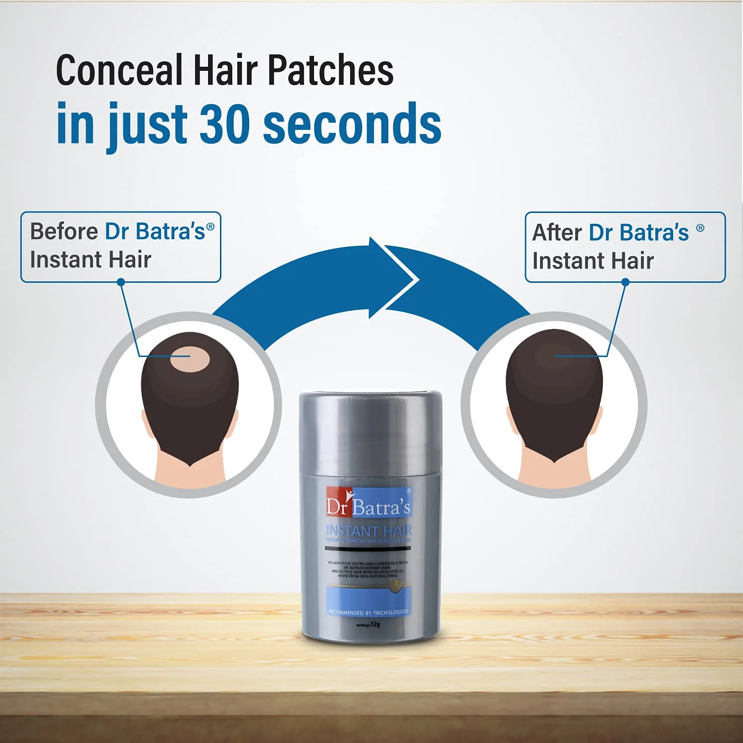 Instant Hair Natural Hair Building Fibre - Image 7