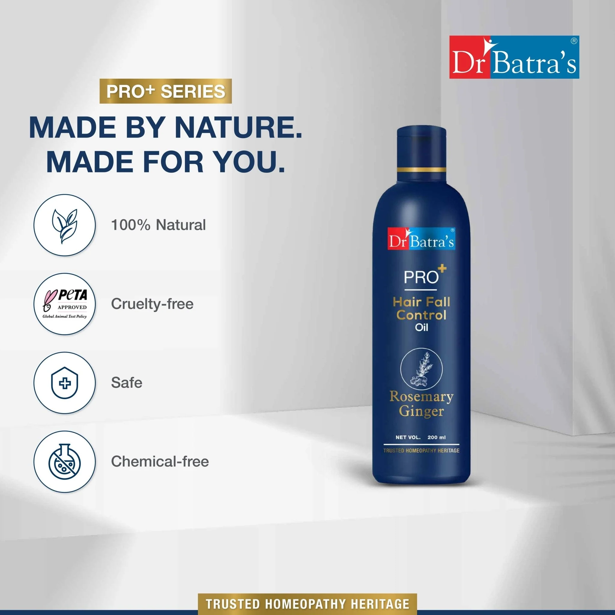 PRO+ Hair Fall Control Oil and Boosts Hair Growth - Non-Sticky Formula - Image 5